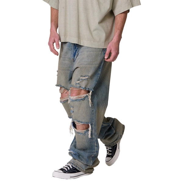 mnml(ミニマル)Ultra Baggy Orange Dusted Denim Blue 25ml-aw114d