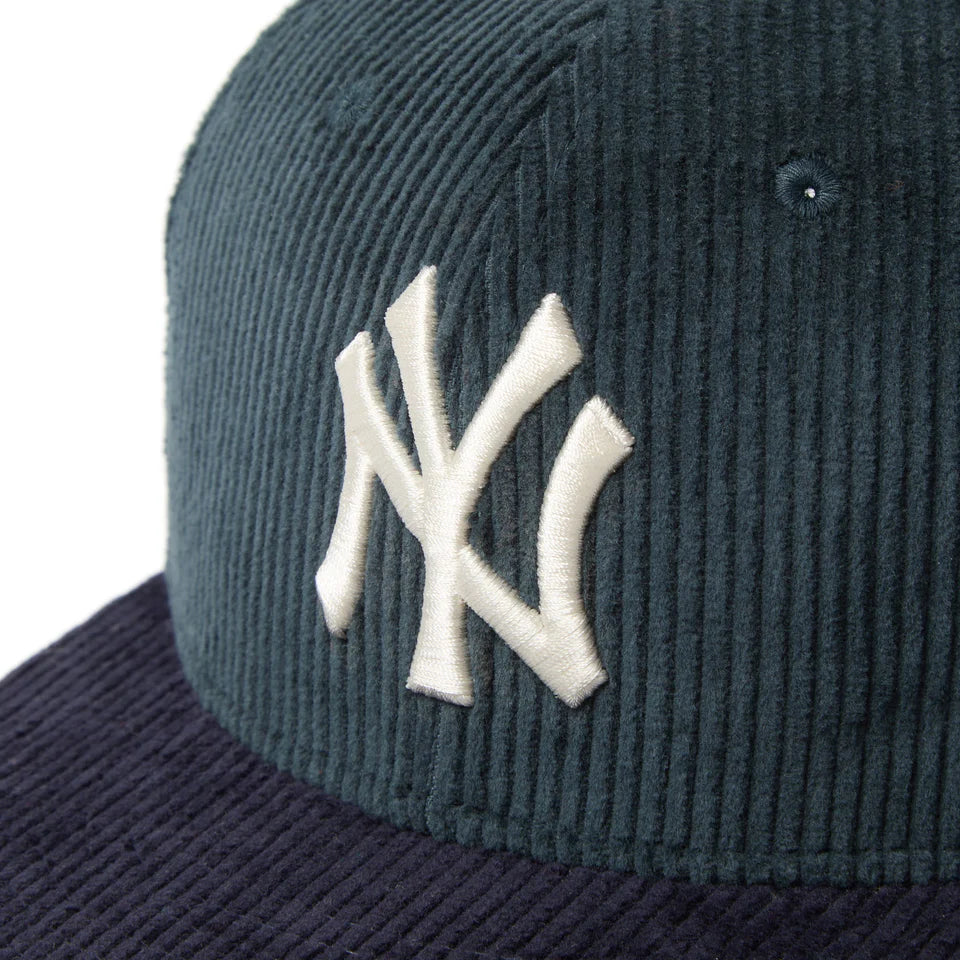 キッズ Youth 9FIFTY Corduroy コーデュロイ ニューヨーク・ヤンキース ブルーグリーン/ネイビー【14671567】