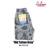 シェフパンツ Chef Pants Short Old Tattoo Gray
