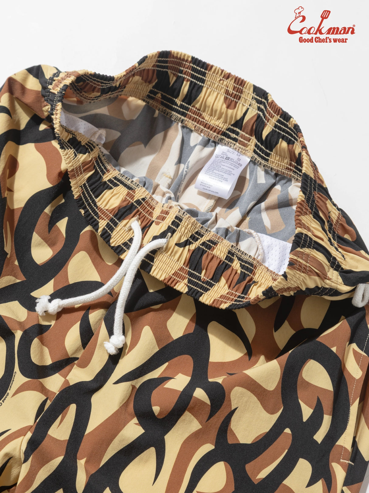 シェフパンツ Chef Pants Short Light Tribal Camo Beige