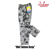 Chef Pants Old Tattoo Gray