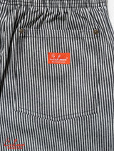 シェフパンツ Chef Pants Short Front Pocket Hickory Black
