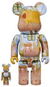 BE@RBRICK × Van Gogh Museum Van Gogh "The Bedroom" 100％ & 400％