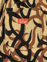 シェフパンツ Chef Pants Short Light Tribal Camo Beige