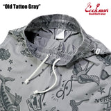 シェフパンツ Chef Pants Short Old Tattoo Gray