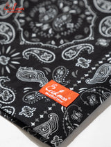 シェフパンツ Chef Pants Short Light Paisley Black