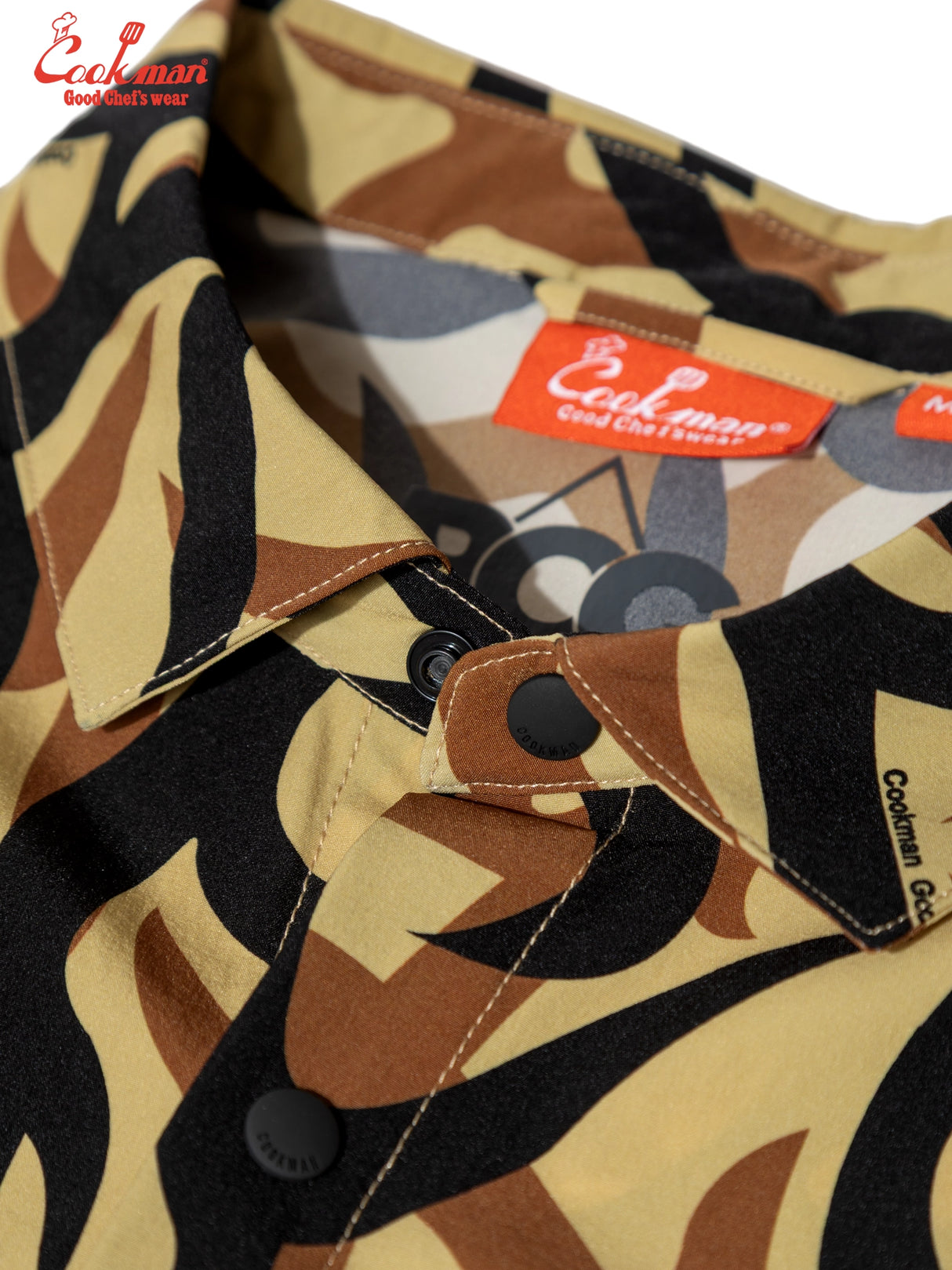ワークシャツ Work Shirts Short Sleeve Light Tribal Camo Beige