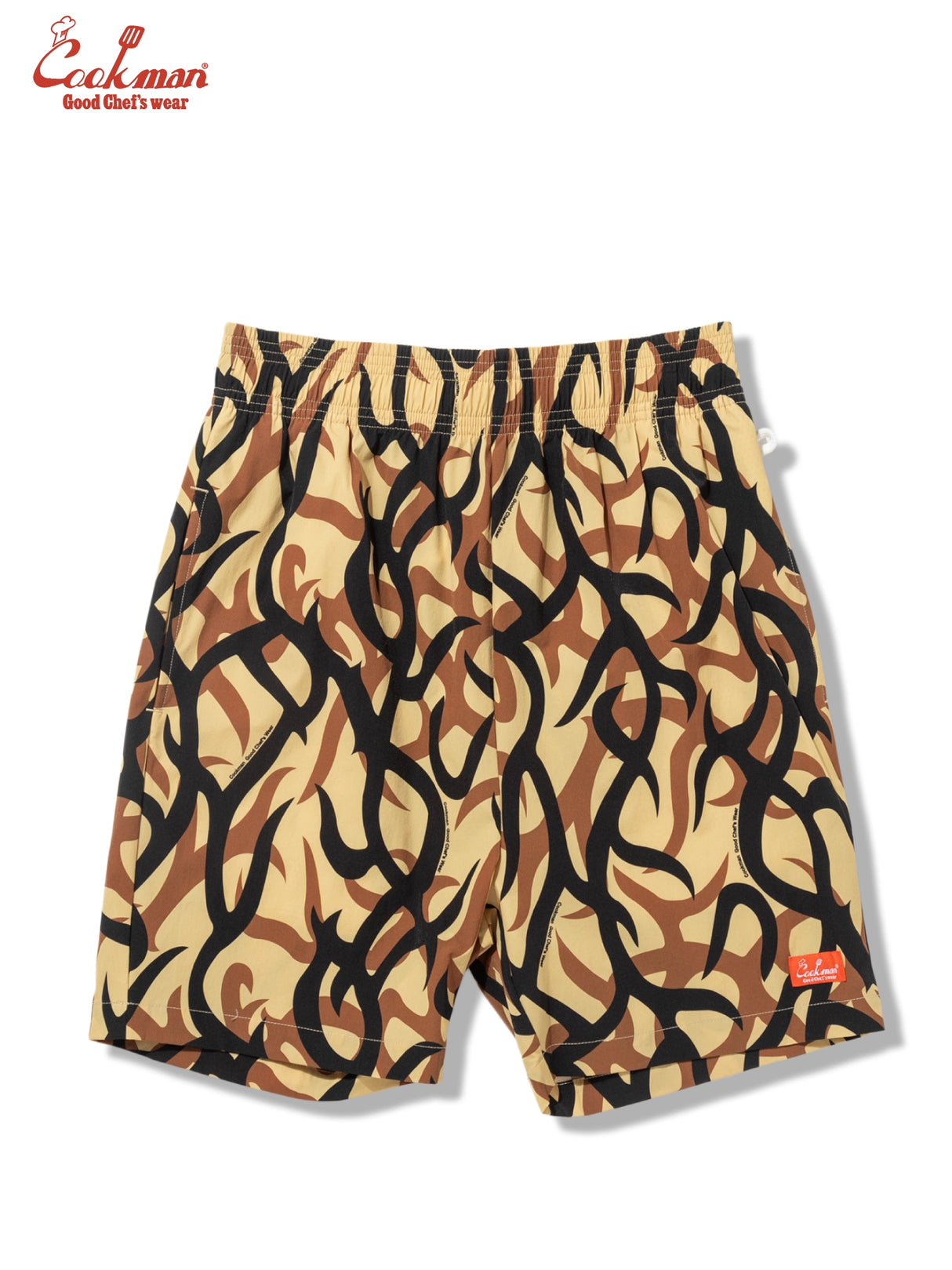 シェフパンツ Chef Pants Short Light Tribal Camo Beige