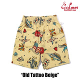 シェフパンツ Chef Pants Short Old Tattoo Beige