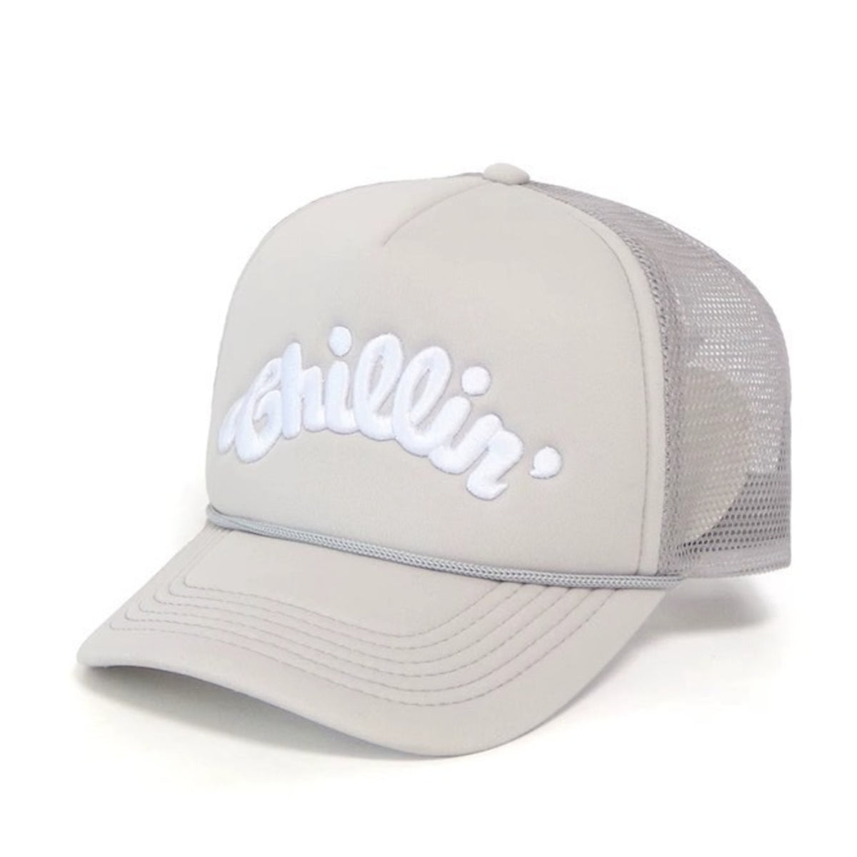 CHILLIN' -LOGO 5PANEL MESH CAP-