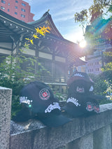 CHILLIN' 5panel Cap Japan 3rd- Black / Pink