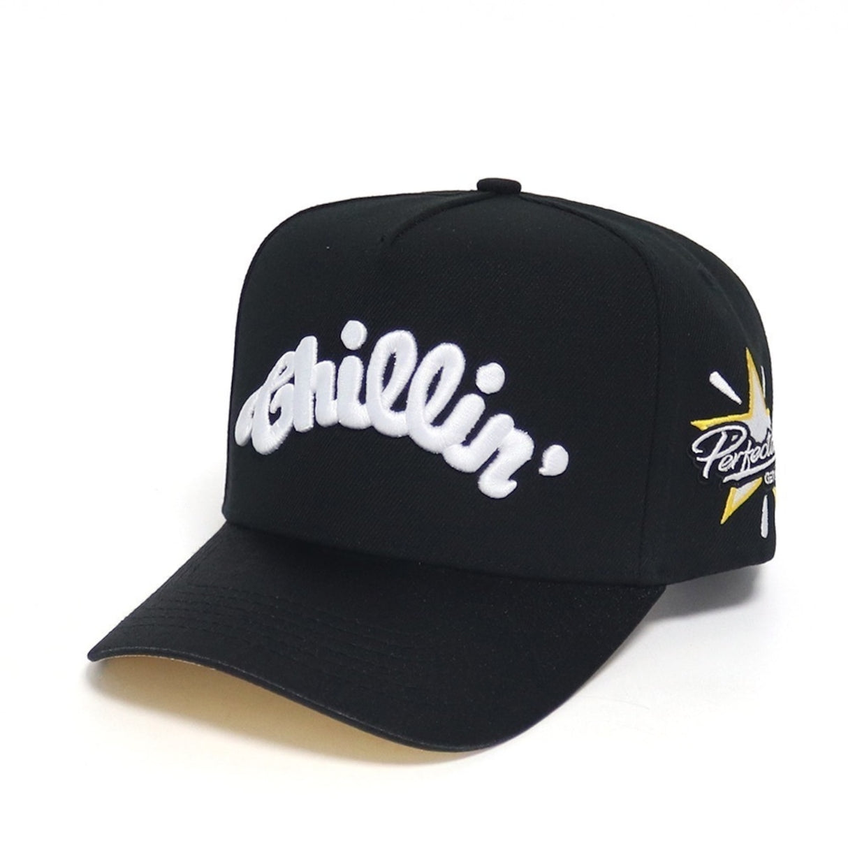 CHILLIN'  5panel Cap Star- Black / Yellow