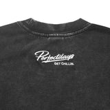CHILLIN' Women's Big Logo Pigment Cropped S/Tee