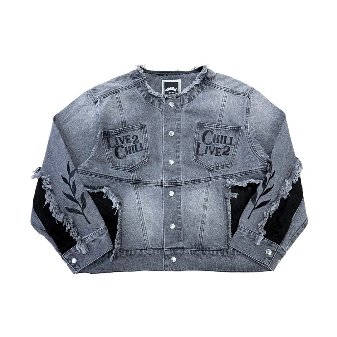 CHILLIN' -Break Denim Jacket-