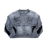 CHILLIN' -Break Denim Jacket-