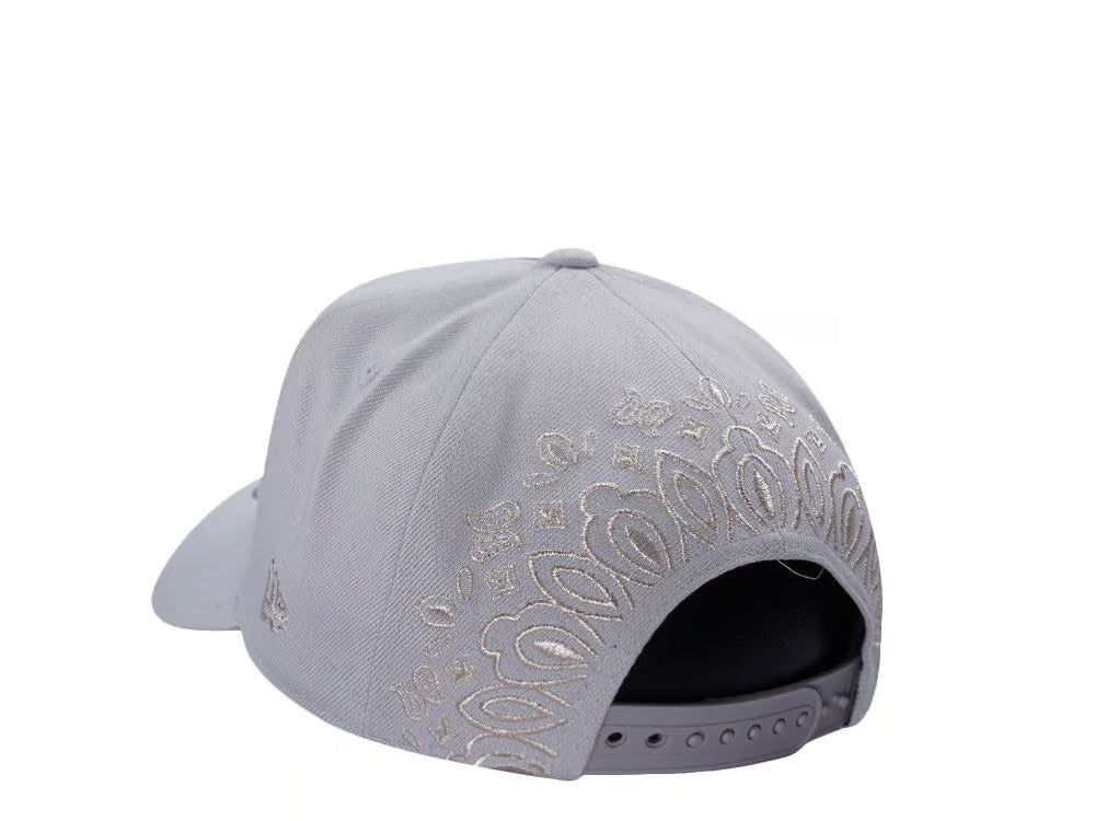 【海外買付品】NEW ERA Los Angeles Dodgers Rear Arch Gray 9Forty A-Frame Snapback