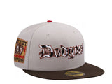 【海外買付品】NEW ERA 59FIFTY LOS ANGELES DODGERS WORLD SERIES 2025 STONE TWO TONE