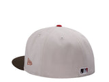 【海外買付品】NEW ERA 59FIFTY LOS ANGELES DODGERS WORLD SERIES 2025 STONE TWO TONE