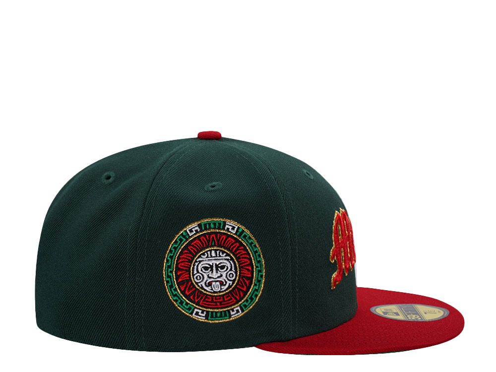 【海外買付品】NEW ERA 59FIFTY MEXICO DARK GREEN TWO TONE
