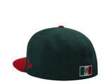 【海外買付品】NEW ERA 59FIFTY MEXICO DARK GREEN TWO TONE
