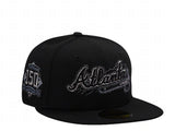 【海外買付品】NEW ERA 59FIFTY ATLANTA BRAVES 150TH ANNIVERSARY BLACK