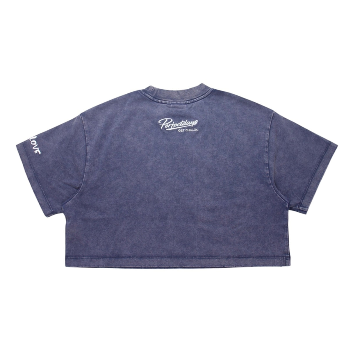 CHILLIN' Women's Big Logo Pigment Cropped S/Tee