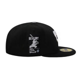 【海外買付品】NEW ERA 59FIFTY CHICAGO CUBS BE ALERT BLACK