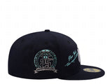 【海外買付品】NEW ERA 59FIFTY NEW YORK YANKEES 25TH ANNIVERSARY NAVY