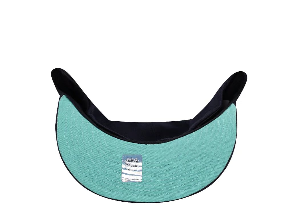 【海外買付品】NEW ERA 59FIFTY ANAHEIM DUCKS STANLEY CUP 2003 OCEAN BLUE