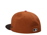 【海外買付品】NEW ERA 59FIFTY LOS ANGELES DODGERS WORLD SERIES 2025 BROWN TWO TONE