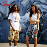 シェフパンツ Chef Pants Short Old Tattoo Gray