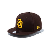 NEW ERA キッズ Youth 9FIFTY サンディエゴ・パドレス ウォルナット