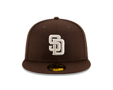 59FIFTY MLBオンフィールド サンディエゴ・パドレス オルタネイト バーントウッド【14524855】