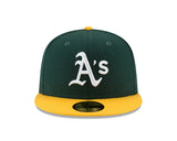 NEW ERA 59FIFTY MLBオンフィールド オークランド・アスレチックス ホーム【14524863】