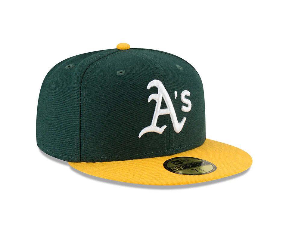 NEW ERA 59FIFTY MLBオンフィールド オークランド・アスレチックス ホーム【14524863】