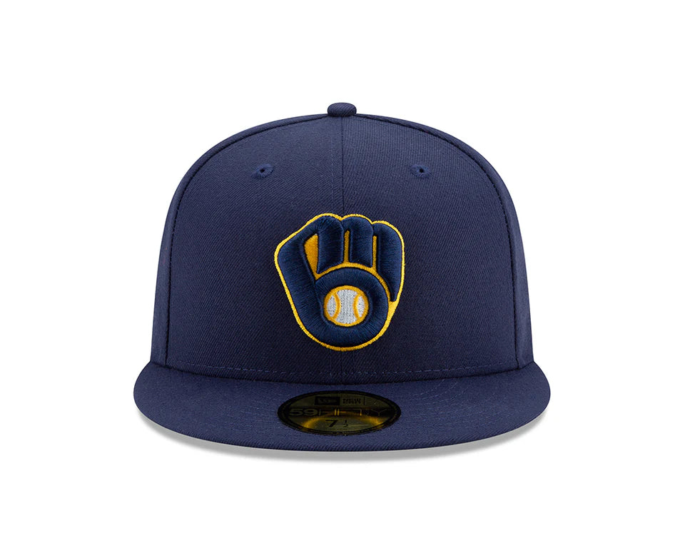 NEW ERA 59FIFTY MLBオンフィールド ミルウォーキー・ブリュワーズ ホーム【14524872】