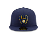 NEW ERA 59FIFTY MLBオンフィールド ミルウォーキー・ブリュワーズ ホーム【14524872】