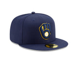 NEW ERA 59FIFTY MLBオンフィールド ミルウォーキー・ブリュワーズ ホーム【14524872】