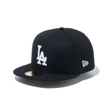 59FIFTY ロサンゼルス・ドジャース ブラック × ホワイト【14525221】