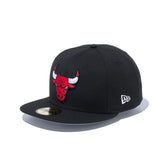 59FIFTY シカゴ・ブルズ ブラック × チームカラー【14525228】