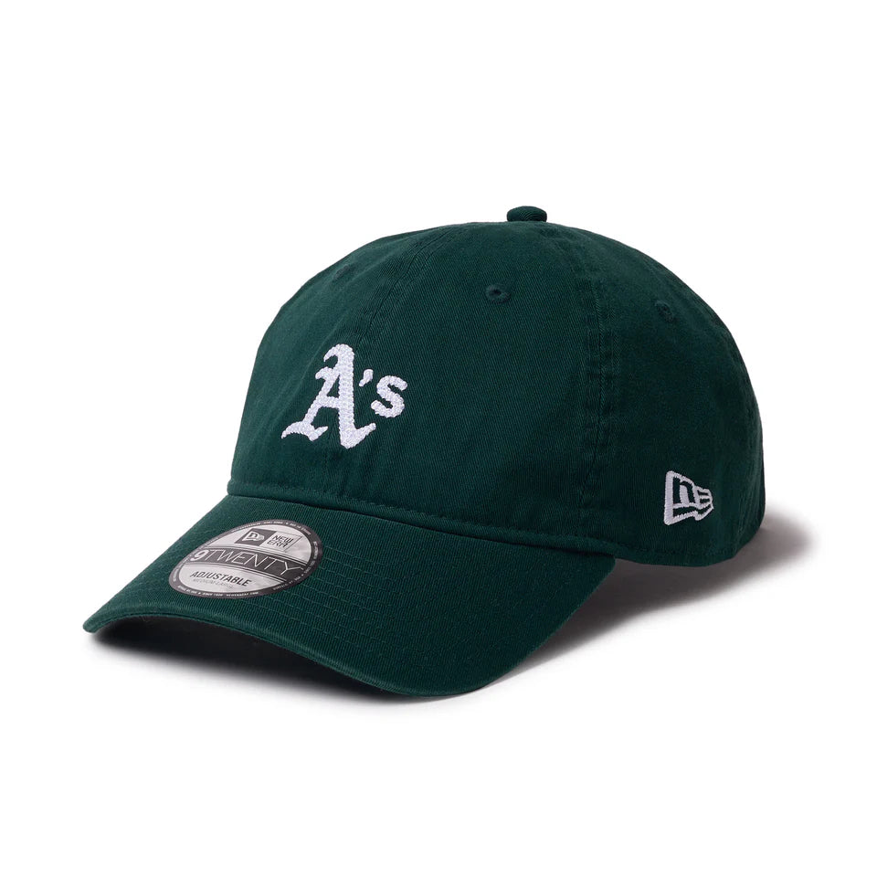 9TWENTY MLB Chain Stitch チェーンステッチ オークランド・アスレチックス ダークグリーン【14668015】