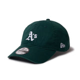 9TWENTY MLB Chain Stitch チェーンステッチ オークランド・アスレチックス ダークグリーン【14668015】