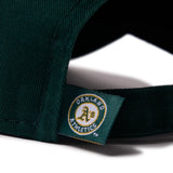 9TWENTY MLB Chain Stitch チェーンステッチ オークランド・アスレチックス ダークグリーン【14668015】