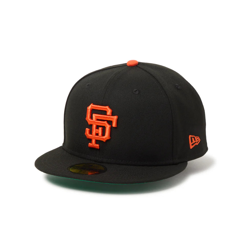59FIFTY MLB Old English クーパーズタウン サンフランシスコ・ジャイアンツ ブラック【14668150】