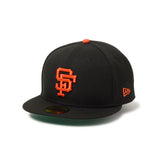 59FIFTY MLB Old English クーパーズタウン サンフランシスコ・ジャイアンツ ブラック【14668150】