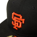 59FIFTY MLB Old English クーパーズタウン サンフランシスコ・ジャイアンツ ブラック【14668150】