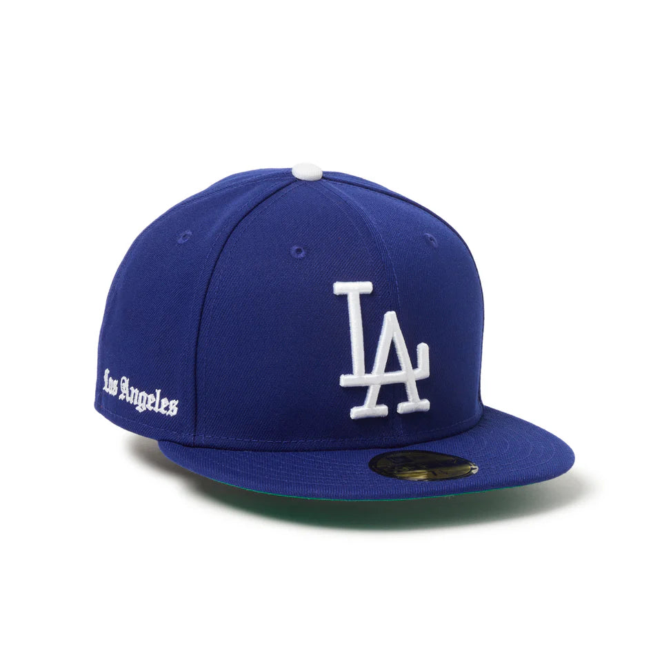 59FIFTY MLB Old English クーパーズタウン ロサンゼルス・ドジャース ダークロイヤル【14668152】