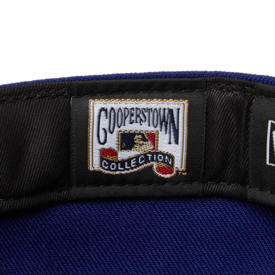 59FIFTY MLB Old English クーパーズタウン ロサンゼルス・ドジャース ダークロイヤル【14668152】