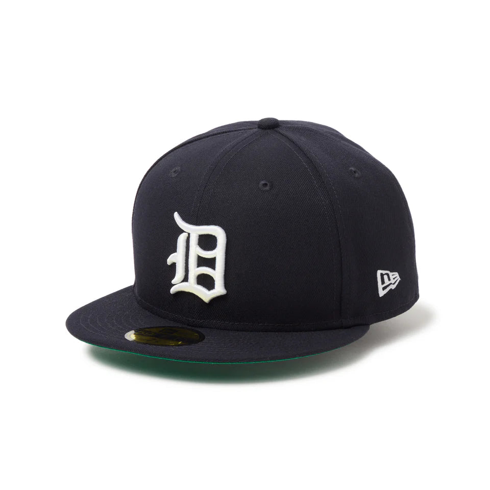 59FIFTY MLB Old English クーパーズタウン デトロイト・タイガース ネイビー【14668153】
