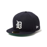 59FIFTY MLB Old English クーパーズタウン デトロイト・タイガース ネイビー【14668153】